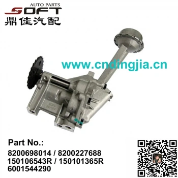 Renault Clio/Kango/Logan 1,4-,1,6 8V 1998- Yağ Pompası K7J (Oem No:8200698014)