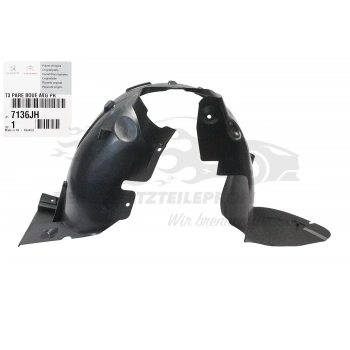 Çamurluk Davlumbazı 206 + Hb  2011-2013 Plus Ön Sol (Oem No:7136Jh)