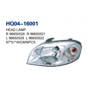 Far Aveo 2006-2008 Sedan Sol (Oem No:96650529)