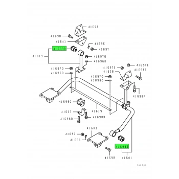 Burç Viraj Demir Ön Canter 2006 Sonrası Fe515 /519 / 635 / 639 / 659 /859 / Temsa / Prestıj (Oem No:Mb391229)