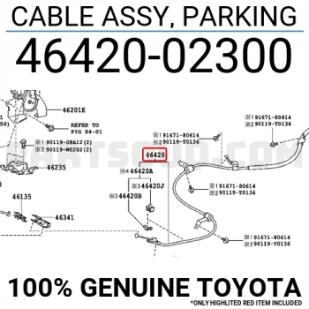 El Fren Teli Corolla 2013-2018 Arka Sağ (Oem No:4642002300)
