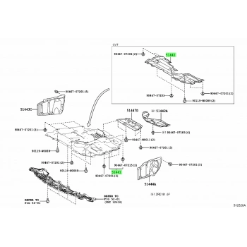Karter Muhafazası Corolla / Auris 2014-19 (Oem No:5141002220)
