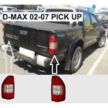 Stop Lambası İsuzu D-Max 2002-2007 Sol (Oem No:8972347501)