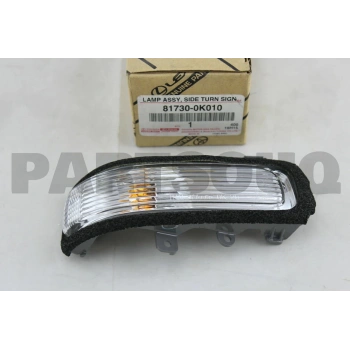 Sinyal Lambası Ayna Hilux 2010-2012 Sağ (Oem No:817300K010)