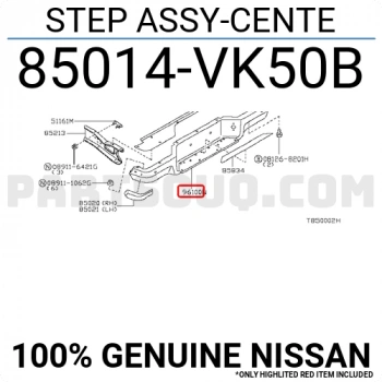 Tampon Pıckup Arka 1997-2002 D-22 (Oem No:850143S400)
