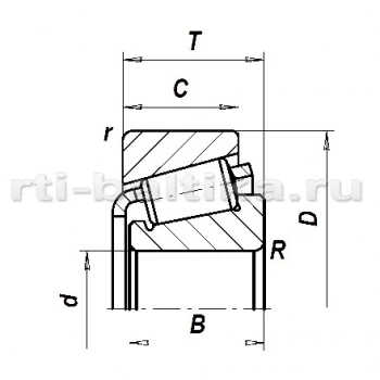 Konık Rulman Teker Rulmanı Fiat Lancıa / Tofas Murat 131 / Dogan / Kartal / Sahın 27,98X57,15X17,46 (Oem No:J15585J15520)