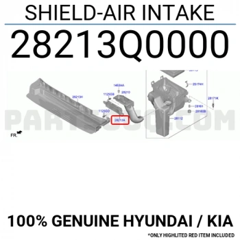 Boru Hava Filtre Giriş Ucu I-2020 2021 Sonrası (Oem No:28213Q0000)