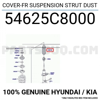Amortisör Toz Körüğü I-2020 2015-2021 Ön (Oem No:54625C8000)