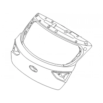 Bagaj Kapağı I-30 2012-2016 (Kamerasız Tip) (Oem No:73700A5000)