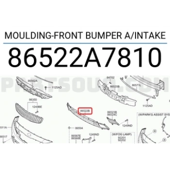 Tampon Panjurusı Cerato 2016-18 (Oem No:86522A7810)