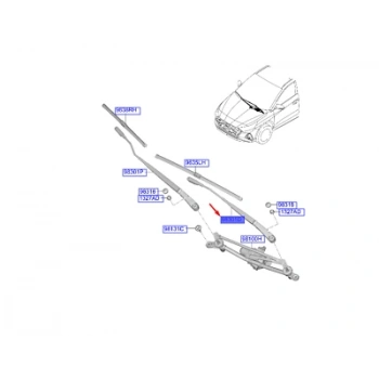 Cam Silgi Kolu I-2020 2021 Sonrası Sol (Oem No:98311Q0000)