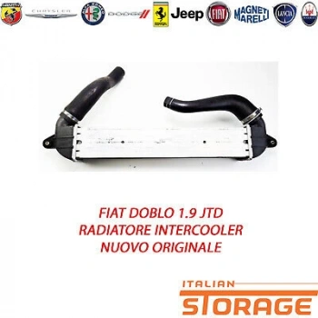 Fiat Doblo 1,3 Mjet 1,9 Jtd 2001- Turbo Radyatörü  (Oem No:46849068)