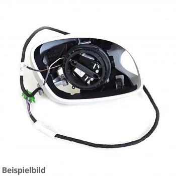 Vw Caddy 5 Elektrikli Katlanır Ayna 2020- Sonrası   Isıtmalı Antenlı Parlak Sıyah Sol (Oem No:2K7857407L)