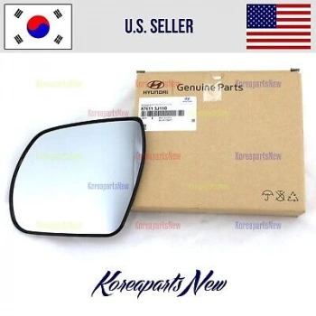 Hyundai Santa Fe Elektrikli Ayna Camı 2009-2012 Sol (Oem No:876113J110)