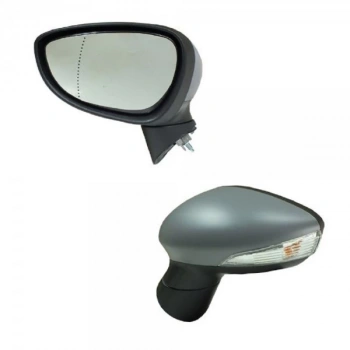Ford Fiesta Elektrikli Ayna 2013-2016 Astarlı Yan+Alt Sinyalli Kör Noktalı Sol (Oem No:C1Bb17683Fb)