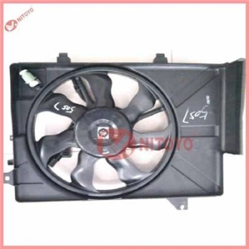 Hyundai Getz- 2006-2011  Radyatör Fan Davlumbazı Komple 1.4 Dohc (7 Kanat) (Motorlu) (Oris) (Oem No:253801C360)