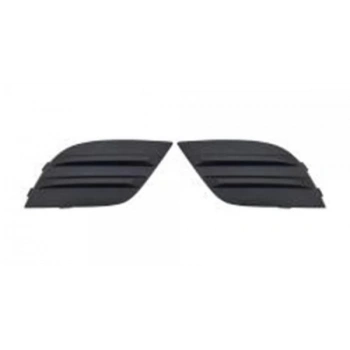 Renault Clio- 4- Sport Tourer- 2016-2019  Sis Lamba Kapağı Sis Deliksiz Sağ/Sol Set (2Parça) Siyah (Tw) (Oem No:263314950R)