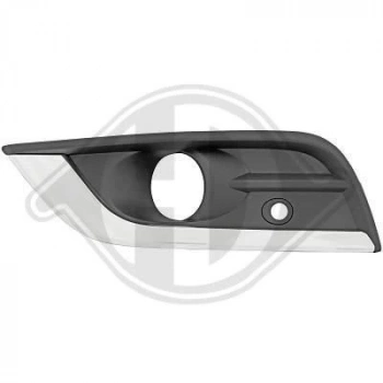 Renault Koleos- 2017-2021  Sis Lamba Kapağı Sol Nikelaj Çıtalı/Sensör Delikli (Tw) (Oem No:263360654R)