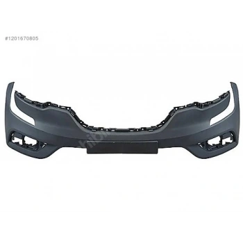 Renault Koleos- 2017-2021  Ön Tampon Siyah Sensör Delikli/Braketli (Tw) (Oem No:620229618R)