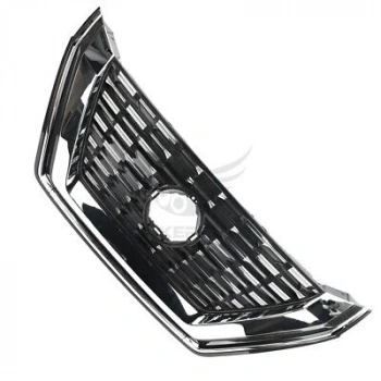 Nissan X Traıl- 2022-2023  Ön Panjur Siyah/Nikelaj Çıtalı Kamera Deliksiz (Tyg) (Oem No:623106Ra0A)