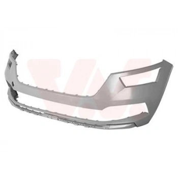 Skoda Kamiq- 2020-2024  Ön Tampon Gri Astarlı/Far Yıkama Deliksiz (Tyg) (Oem No:658807221B)