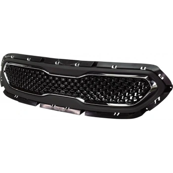 Kia Niro- 2017-2019  Ön Panjur Siyah (Nikelaj Çerçeveli) (Tyg) (Oem No:86350G5000)