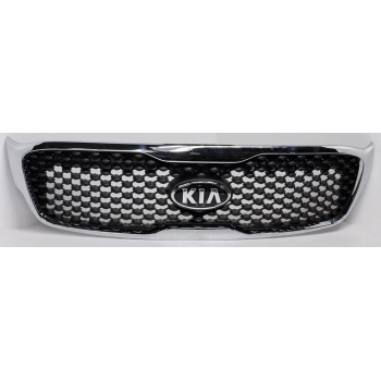 Kia Sorento- 2015-2019  Ön Panjur Siyah (Nikelaj Çerçeveli)(Tyg) (Oem No:86380C6000)