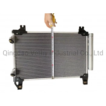 Toyota Yaris- 2006-2011  Klima Radyatörü 1.0/1.3/1.33  (Brazıng) (544X340X16) Alüminyum (Oris) (Oem No:884600D050)