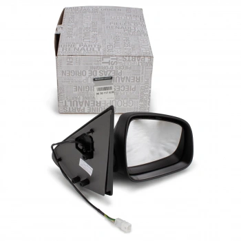 Dacia Sandero- 2013-2020  Kapı Aynası Sağ Elektrikli (5Pinli) (Siyah) (Oem No:963011787R)