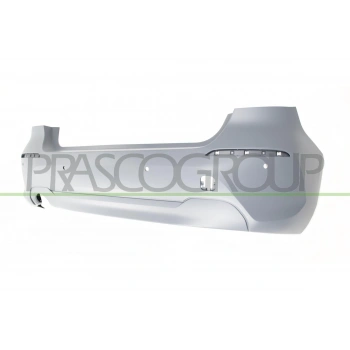 Bmw 1 Serı- 1 Serisi- 2020-2022  Arka Tampon 4 Sensör Delikli Astarlı/Gri (Tyg) (Oem No:51129464569)