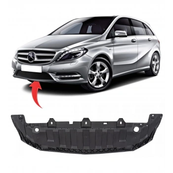 Mercedes B Class- B Class- 2015-2017  Ön Tampon Astarlı Gri/Sensör Delikli (Tyg) (Oem No:A24688046409999)