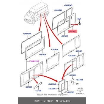 Opel Corsa D 2012- Far Sol  (Oem No:1216832)