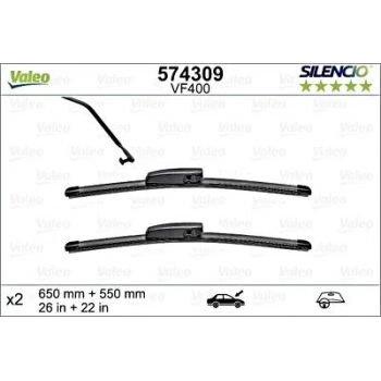 Renault Scenic Iı 2003- Silecek Süpürgesı Tk (  Muz Tıp ) (Oem No:7711230011)