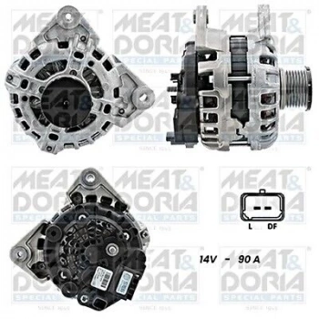 Renault Clio Iv/Captur/Megane Iıı 0.9-1.2 Tce 2012- Alternatör  (Oem No:231003071R)