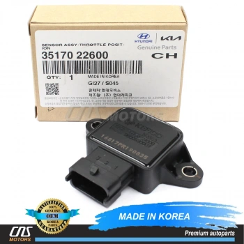 Kore Cerato/Sportage/Accord/Range Rover/Micra/Vectra B/Astra G/911/ Benzin 1997-2004 Gaz Kelebek Pozısyon Sensörü  (Oem No:3517022600)