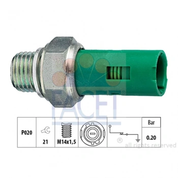 Renault  R19  Clio/Trafic Iı /Master Iı/ Clio Iı /Symbol/Kango 1.6-1.9 1996- Yağ Basınç Müşürü  (Oem No:6001545330)