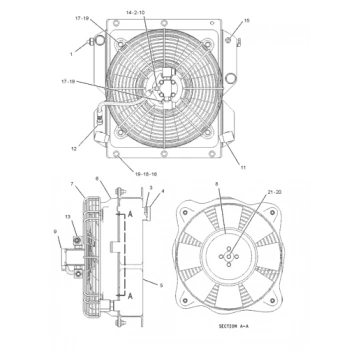 Opel Combo C 2001- Ayna Kapağı Sol Füme (Oem No:1428860)