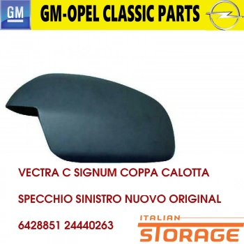 Opel Vectra C 2002- Ayna Kapağı Sol Büyük Astarlı (Oem No:6428851)