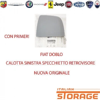 Fiat Doblo Iıı-Combo D 2010- Ayna Kapağı Sol Astarlı (Oem No:735512765)