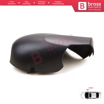 Renault Thalia / Sembol / Clio Sembol  2008  Dış Dikiz Aynası Sağ Elektrikli Isıtmalı, Sıyah Kapak, Sıcaklık. Sensör, Dısbükey Cam Sağ   (Oem No:8200634548)