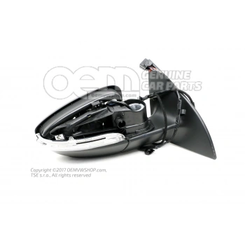 Vw Scirocco  2008 2017 Dış Dikiz Aynası Sağ Astarlı Kapaklı (6 Pın) (Oem No:1K8857508P)