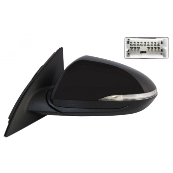 Kore İ30 2016- Sol Dikiz Aynası Komple (Sinyallı) Isıtmalı Sinyallı Cızgılı (6 Pın) (Oem No:87610G4351)