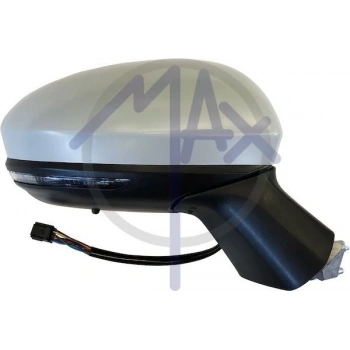 Renault Clio V 2019- Dış Dikiz Aynası Sağ Elektrikli Isıtmalı, Yanıp Söner, Astarlı Kapak, Sıcaklık. Sensör, Dısbükey Cam  (Oem No:963011854R)