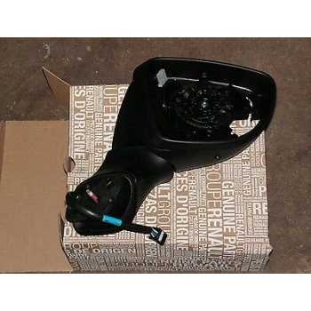 Renault Clio Iv Hb 2012- Dış Dikiz Aynası Sağ Elektrikli Isıtmalı, Yanıp Söner, Doku Örtüsü, Sıcaklık. Sensör, Dısbükey Cam 9P (Oem No:963016226R)