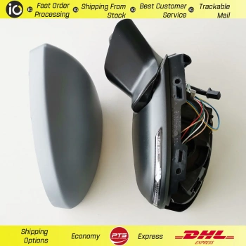 Renault Clio V 2019- Dış Dikiz Aynası Sol Elektrikli Isıtmalı, Yanıp Söner, Astarlı Kapak, Asferık Cam 12H7P Sol  (Oem No:963026687R)