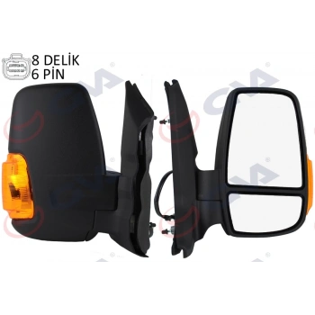 Ford Transit V-363 2014- Dış Dikiz Aynası Sağ 8H6P (Oem No:Bk3117682Nf5Ja6)