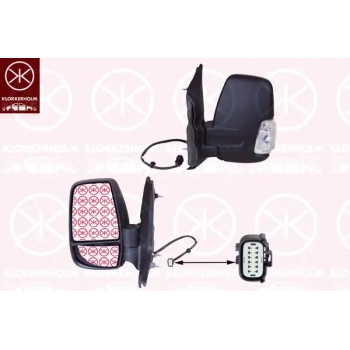 Ford  Transit V363E Mca 2019- Dış Dikiz Aynası Sağ 12H8P (Oem No:Kk3117682Ga5Ja6)