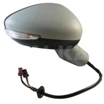 C5 Ds5 Elektrikli Katlanır Ayna 2013 Sonrası Astarlı Yan+Alt Sinyalli Sensör Hb Mavi Sağ Oem No:1607213180