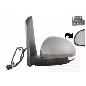 Alhambra Sharan Elektrikli Ayna 2010 Sonrası Astarlı Sinyalli Kör Noktalı Sol Oem No:7N1857507C