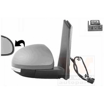 Alhambra Sharan Elektrikli Ayna 2010 Sonrası Astarlı Sinyalli Sağ Oem No:7N1857508C